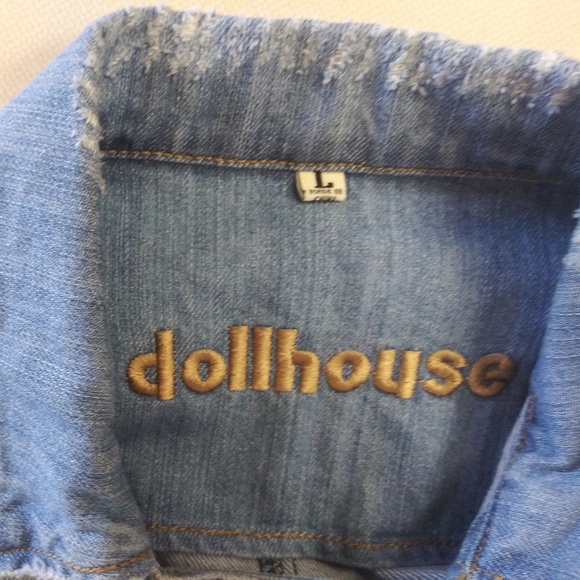Dollhouse Jean Jacket size Large - Picture 5 of 8